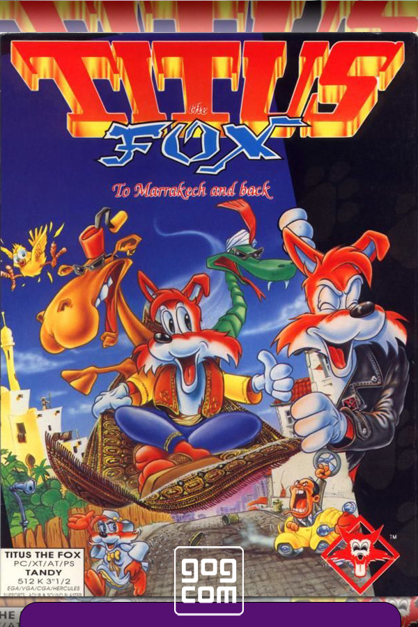Titus The Fox: To Marrakech and Back by xatab — скриншот