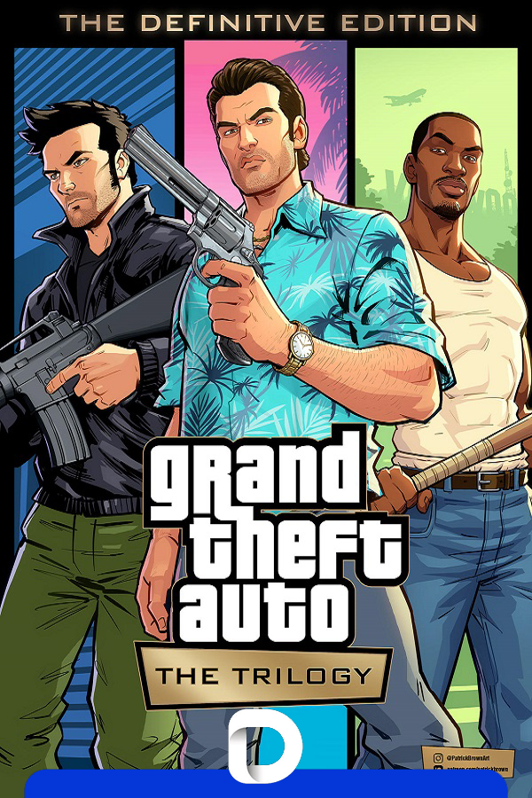 Grand Theft Auto: The Trilogy - The Definitive Edition by xatab — обложка игры