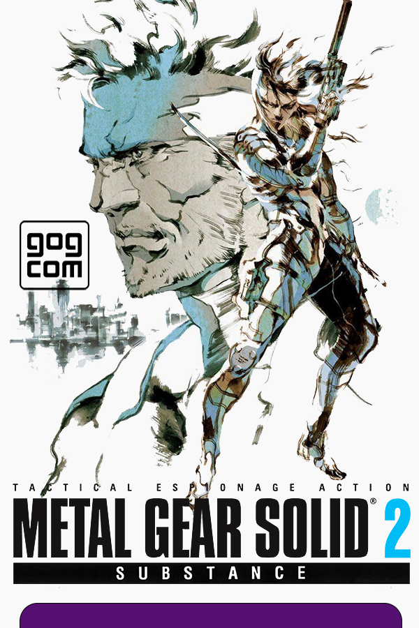 METAL GEAR SOLID 2 SUBSTANCE by xatab — обложка игры