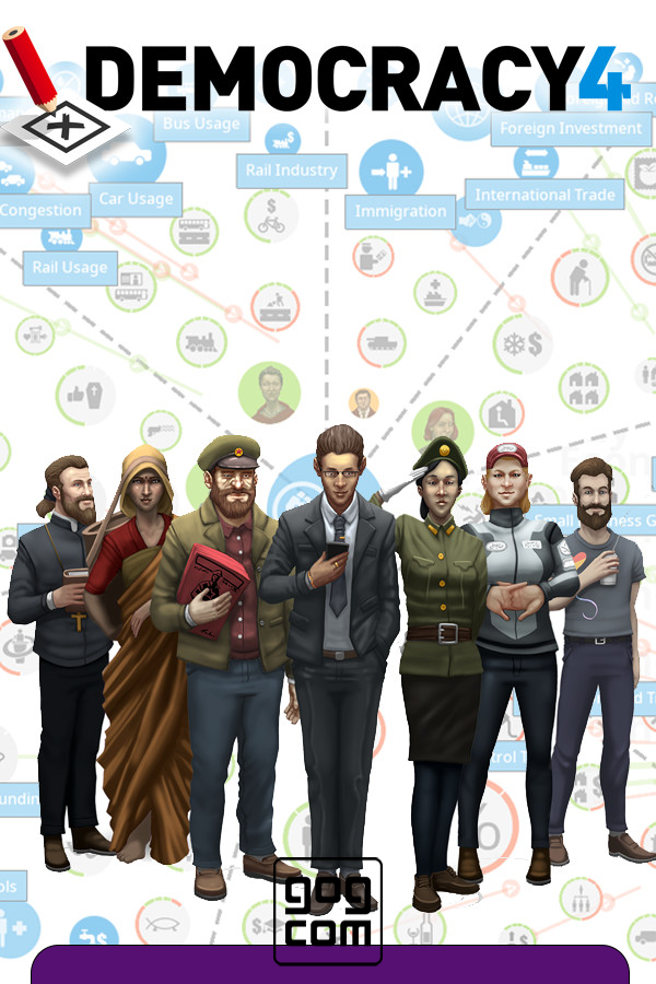 Democracy 4 by xatab — скриншот