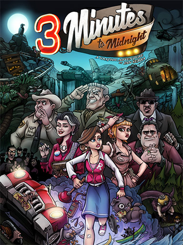 3 Minutes to Midnight: A Comedy Graphic Adventure – v1.0.4 FitGirl — скриншот