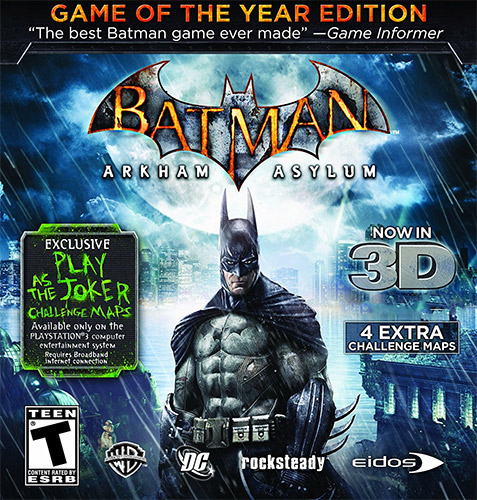 Batman: Arkham Asylum – Game of the Year Edition + Joker & Prey in the Darkness DLCs FitGirl — скриншот