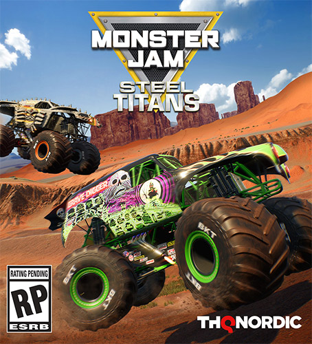 Monster Jam: Steel Titans FitGirl — скриншот