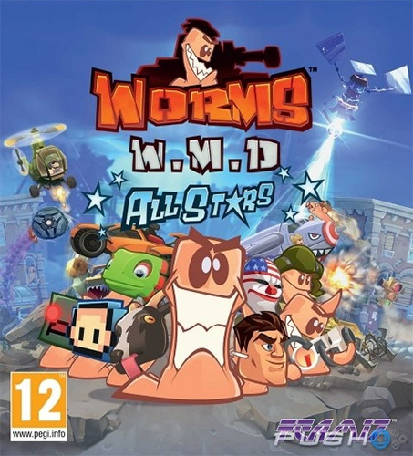 Worms W.M.D. + All-Stars DLC + Wormhole Update FitGirl — скриншот