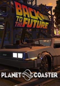 Planet Coaster – Back to the Future Time Machine Construction Kit — скриншот