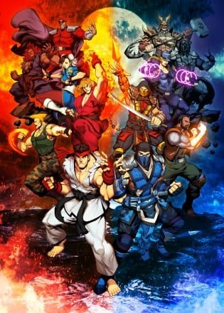 Mortal Kombat VS Street Fighter — скриншот