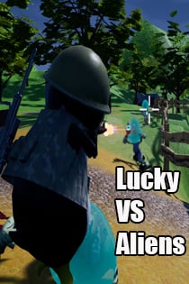 Lucky VS Aliens — скриншот