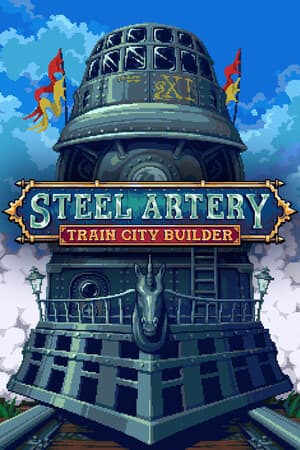 Steel Artery: Train City Builder — скриншот