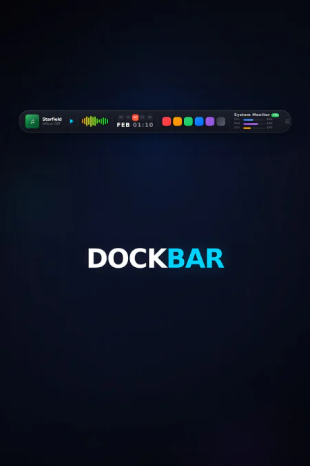 DockBar (ДокБар) — скриншот