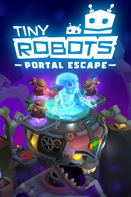 Tiny Robots: Portal Escape (Маленькие роботы: Побег через портал) — скриншот
